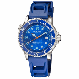 JUGGERNAUT IV SWISS AUTOMATIC  DIVER BLUE BEZEL BLUE DIAL