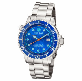 JUGGERNAUT IV SWISS AUTOMATIC  DIVER BLUE BRACELET
