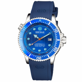 JUGGERNAUT IV SWISS AUTOMATIC  DIVER BLUE OEM FIT STRAP