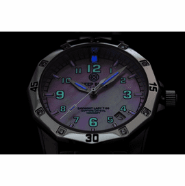Lady Blue T100 - Pink MOP - Superluminova and Tritium