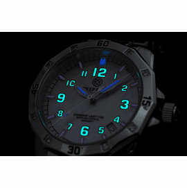 Lady Blue T100 - Pink MOP - Superluminova and Tritium