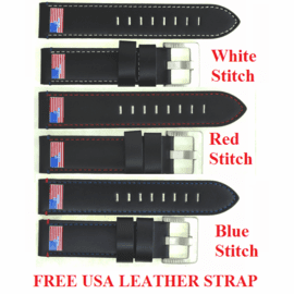 LEATHER STRAP MASTER 1000 USA WATCH