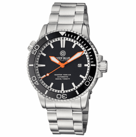MASTER 1000 2.5 -  60 HOUR POWER RESERVE AUTOMATIC &#65533; CERAMIC BEZEL DIVER BLACK/ORANGE