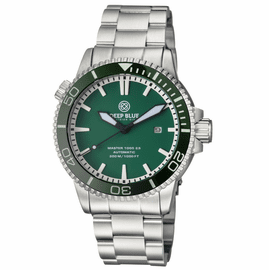 MASTER 1000 2.5 -  60 HOUR POWER RESERVE AUTOMATIC &#65533; CERAMIC BEZEL DIVER GREEN BEZEL/GREEN DIAL
