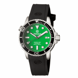 MASTER 1000 AUTOMATIC DIVER BLACK BEZEL -GREEN  MATTE  DIAL