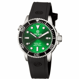 MASTER 1000 AUTOMATIC DIVER BLACK BEZEL -GREEN SUNRAY  DIAL