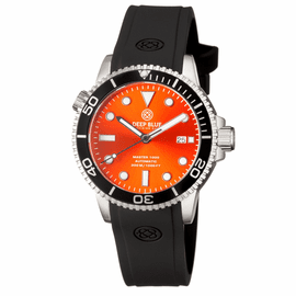 MASTER 1000 AUTOMATIC DIVER BLACK BEZEL -ORANGE SUNRAY  DIAL