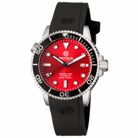 MASTER 1000 AUTOMATIC DIVER BLACK BEZEL -RED SUNRAY  DIAL