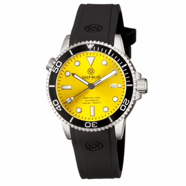 MASTER 1000 AUTOMATIC DIVER BLACK BEZEL -YELLOW SUNRAY  DIAL