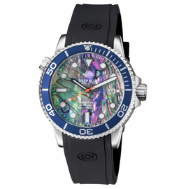 MASTER 1000 AUTOMATIC DIVER BLUE BEZEL -LARGE ABALONE SHELL DIAL