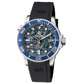 MASTER 1000 AUTOMATIC DIVER BLUE BEZEL -SMALL ABALONE SHELL DIAL