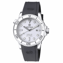 MASTER 1000 AUTOMATIC DIVER SILVER BEZEL -WHITE GLOSSY DIAL