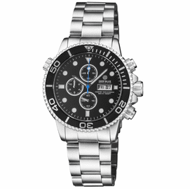 MASTER 1000 CHRONOGRAPH QUARTZ CHRONOGRAPH BLACK BEZEL - BLACK DIAL BRACELET