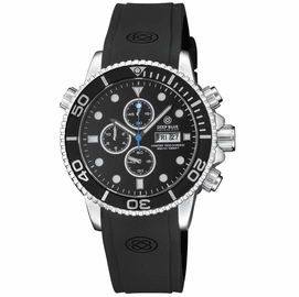 MASTER 1000 CHRONOGRAPH QUARTZ CHRONOGRAPH BLACK BEZEL - BLACK DIAL STRAP