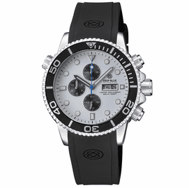 MASTER 1000 CHRONOGRAPH QUARTZ CHRONOGRAPH BLACK BEZEL - WHITE DIAL STRAP