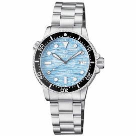MASTER 1000 II 44MM AUTOMATIC DIVER BLACK CERAMIC BEZEL -BLACK BEZEL OCEAN AQUA DIAL BRACELET