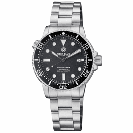 MASTER 1000 II 44MM AUTOMATIC DIVER BLACK CERAMIC BEZEL -BLACK DIAL WHITE LUME TEXTURE DIAL BRACELET