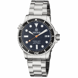 MASTER  1000 II  44MM  AUTOMATIC DIVER BLACK CERAMIC BEZEL - BLUE SAND STONE DIAL