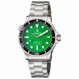 MASTER  1000 II  44MM  AUTOMATIC DIVER BLACK CERAMIC BEZEL -GREEN MATTE DIAL