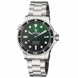 MASTER 1000 II 44MM AUTOMATIC DIVER BLACK CERAMIC BEZEL MATTE GREEN DIAL BRACELET