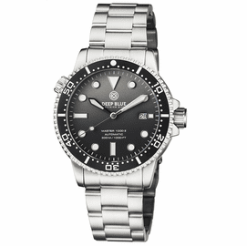 MASTER 1000 II 44MM AUTOMATIC DIVER BLACK CERAMIC BEZEL MATTE GREY DIAL BRACELET