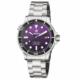MASTER 1000 II 44MM AUTOMATIC DIVER BLACK CERAMIC BEZEL MATTE PURPLE GRADIENT DIAL  BRACELET
