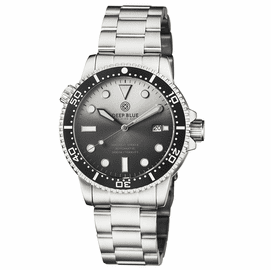MASTER 1000 II 44MM AUTOMATIC DIVER BLACK CERAMIC BEZEL SUNRAY WHITE BLACK DIAL BRACELET