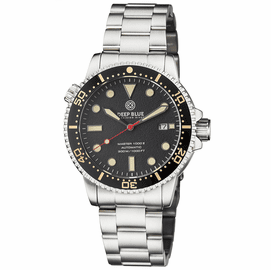 MASTER 1000 II 44MM AUTOMATIC DIVER BLACK CERAMIC BEZEL -VINTAGE LUME TEXTURE DIAL BRACELET