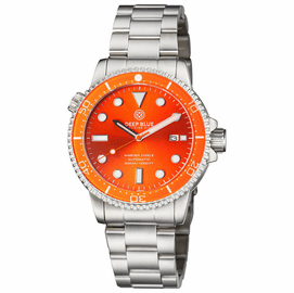 MASTER  1000 II  44MM  AUTOMATIC DIVER ORANGE CERAMIC BEZEL -ORANGE SUNRAY DIAL