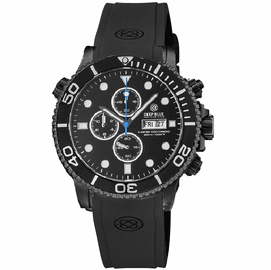 MASTER 1000 PVD CHRONOGRAPH QUARTZ CHRONOGRAPH BLACK BEZEL - BLACK DIAL STRAP