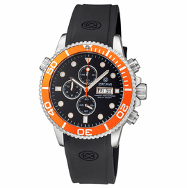 MASTER 1000 QUARTZ CHRONOGRAPH DIVER ORANGE BEZEL  BLACK DIAL
