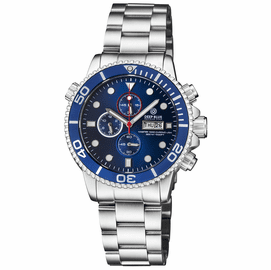MASTER 1000 USA CHRONOGRAPH QUARTZ CHRONOGRAPH BLUE BEZEL - BLUE DIAL BRACELET