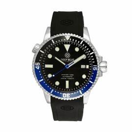 MASTER 1000M AUTOMATIC  DIVER 1/2 BLACK 1/2 BLUE- BLACK