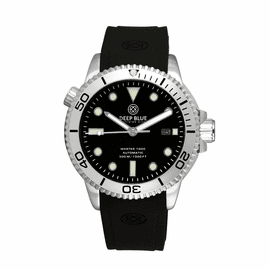 MASTER 1000M AUTOMATIC  DIVER SILVER BLACK