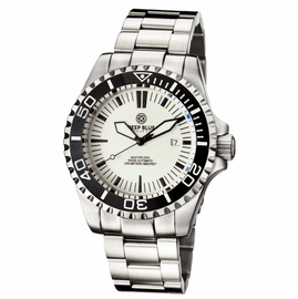 MASTER 2000 SWISS AUTOMATIC DIVER &#65533; WHITE-BLACK -FULL LUME DIAL