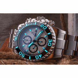 MASTER CHRONO 7750 AUTO DIVER WHITE DIAL AUTOMATIC CHRONOGRAPH