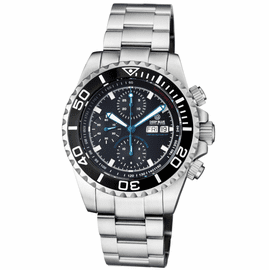 MASTER CHRONO 7750  AUTOMATIC DIVER BLACK DIAL BRACELET 15 YEAR ANNIV LIMITED EDITION