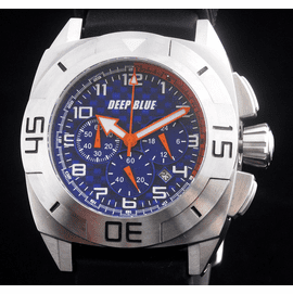 MASTER TIMER STRAP  BLUE ORANGE HANDS