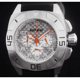 MASTER TIMER STRAP WHITE  ORANGE HANDS
