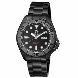 MILITARY DIVER 300 AUTOMATIC  PVD CERAMIC BEZEL DIVER BLACK DIAL BRACELET