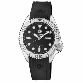 MILITARY DIVER 300 AUTOMATIC  SS DIVER SILVER CERAMIC BEZEL BLACK DIAL
