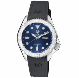 MILITARY DIVER 300 AUTOMATIC  SS DIVER SILVER CERAMIC EMBOSSED BEZEL DARK BLUE DIAL