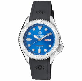 MILITARY DIVER 300 AUTOMATIC  SS DIVER SILVER CERAMIC EMBOSSED BEZEL LIGHT BLUE DIAL