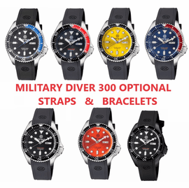 MILITARY DIVER 300 OPTIONAL STRAPS & BRACELETS