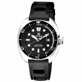 MILITARY DIVER 300 SWISS AUTOMATIC  DIVER BLACK SS