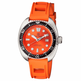 MILITARY DIVER 300 SWISS AUTOMATIC  DIVER ORANGE- ORANGE HYDRO STRAP
