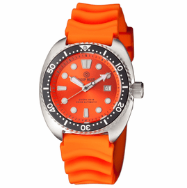 MILITARY DIVER 300 SWISS AUTOMATIC  DIVER ORANGE- ORANGE VENT STRAP