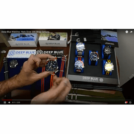 MILITARY DIVER 300 Video Strap Options
