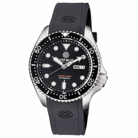 MILITARY DIVER 40MM BLACK BEZEL  -  BLACK DIAL -  AUTOMATIC DIVER