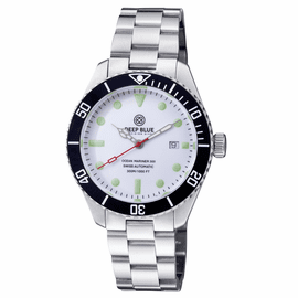 OCEAN MARINER 300 40MM WHITE DIAL SWISS AUTOMATIC BRACELET DIVER